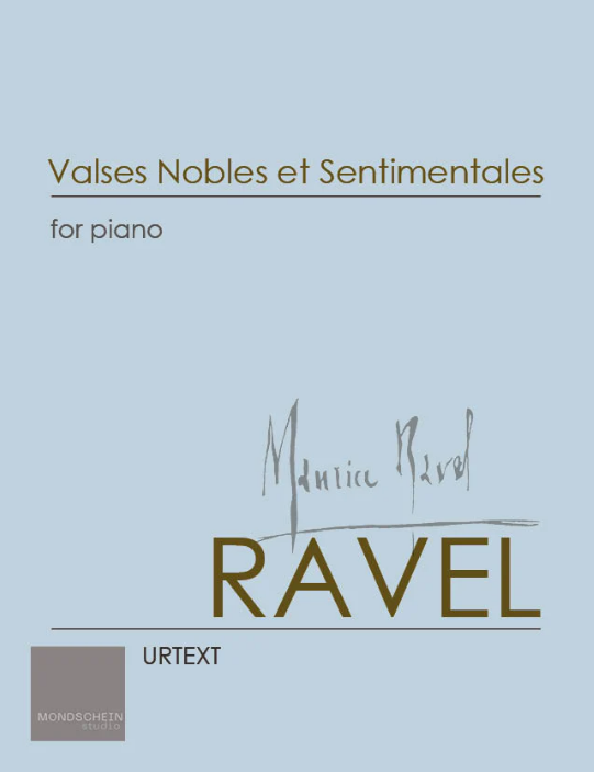 Ravel - Valse Nobles et Sentimentale - Piano Solo Mondschein MSP528498