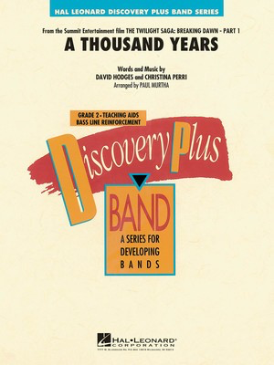A Thousand Years (Breaking Dawn) Cb2 Sc/Pts - Christina Perri|David Hodges - Paul Murtha Hal Leonard