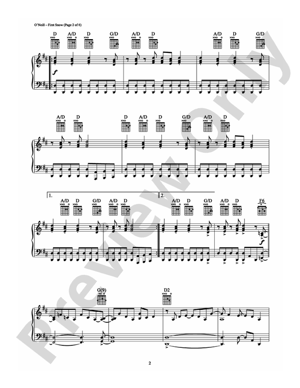 First Snow - Piano (Digital Download)