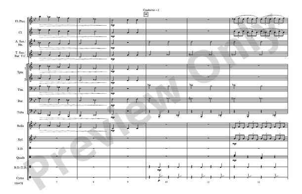The Great Gate of Kiev – Marching Band Conductor Score & Parts (Digital Download)