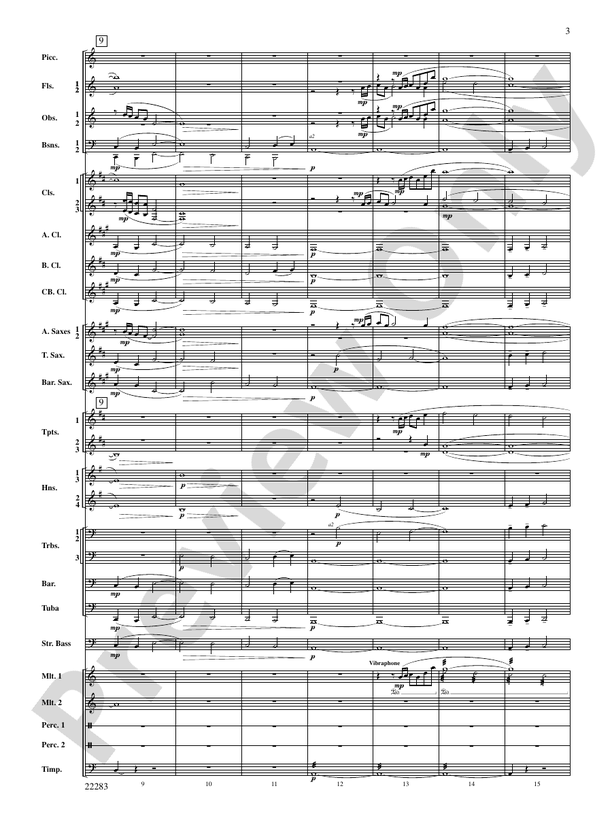 Like the Stars Forever and Ever ... - Concert Band Conductor Score & Parts (Digital Download)