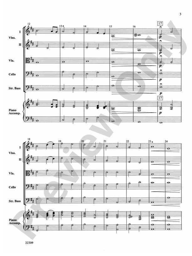 Fanfare and Celebration – String Orchestra Conductor Score & Parts (Digital Download)