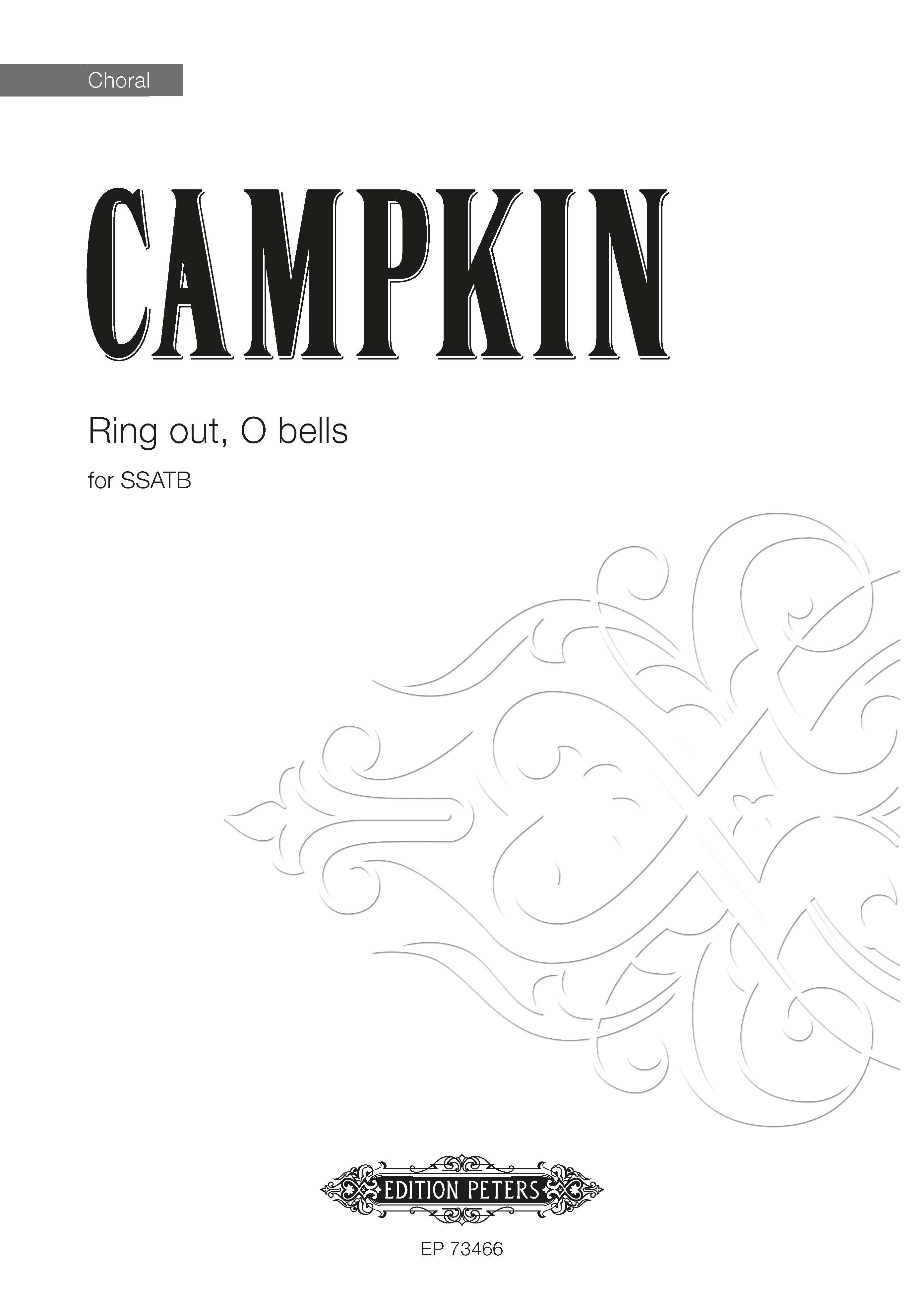 Ring out, O bells - SATB Choral Octavo (Digital Download)