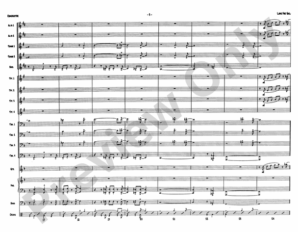Love for Sale - Jazz Ensemble Conductor Score & Parts (Digital Download)
