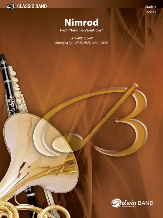 Nimrod (from Elgar's Variations) - Concert Band Conductor Score & Parts (Digital Download)