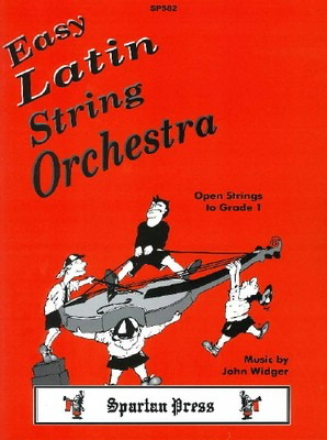 Easy Latin String Orchestra - John Widger - Spartan Press String Ensemble Score/Parts