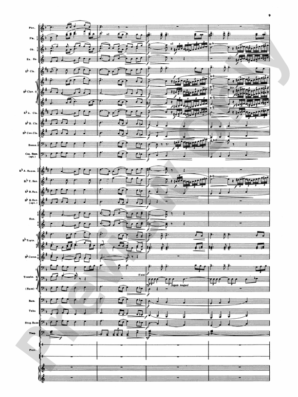 Armenian Dances, Part I - Concert Band Conductor Score & Parts (Digital Download)