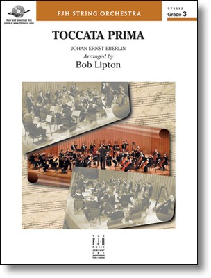 Toccata Prima - Johan Ernst Eberlin - Bob Lipton FJH Music Company Score/Parts