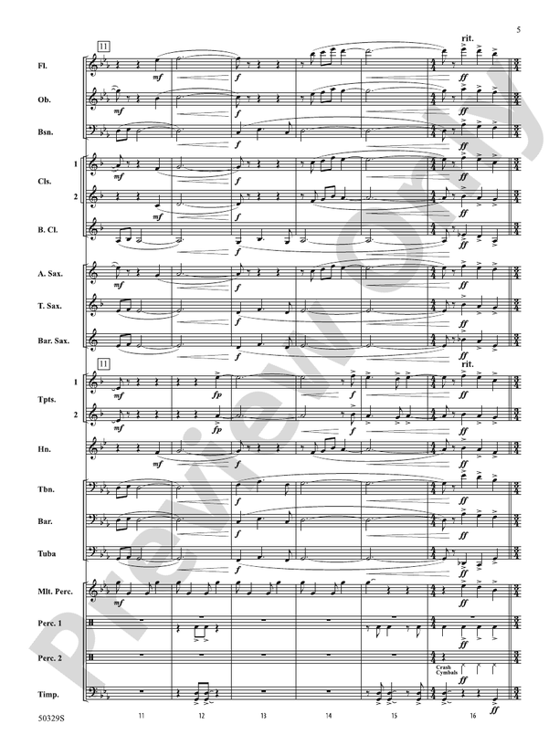 Conquering the Nemesis - Concert Band Conductor Score & Parts (Digital Download)