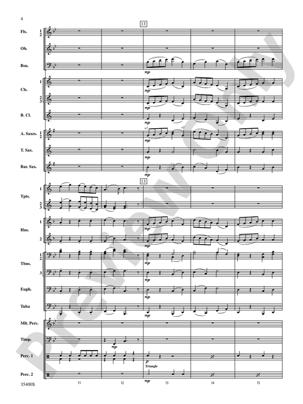 Morris Dance Tunes - Concert Band Conductor Score & Parts (Digital Download)