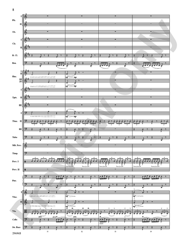 Harry Potter and the Order of the Phoenix, Concert Suite from – Full Orchestra Conductor Score & Parts (Digital Download)