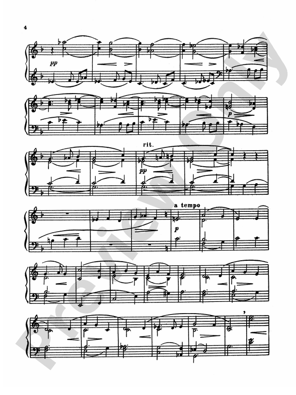 Miaskowsky - Sonata in F Major, Op. 84 - Piano Solo (Digital Download)