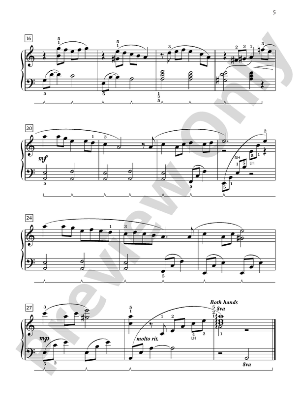 Premier Piano Course, Jazz, Rags & Blues 4 (Digital Download)