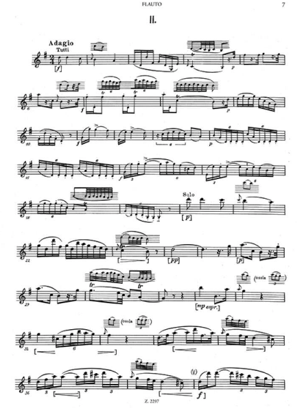 CONCERTO D MAJOR REDN FOR FLUTE/PNO - HAYDN M - FLUTE - EMB Z2297