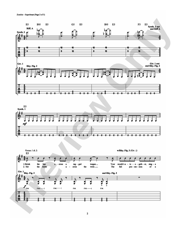 Superbeast - Guitar TAB (Digital Download)