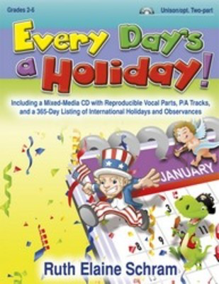 Every Days A Holiday Unison / 2 Part Bk/Cd -