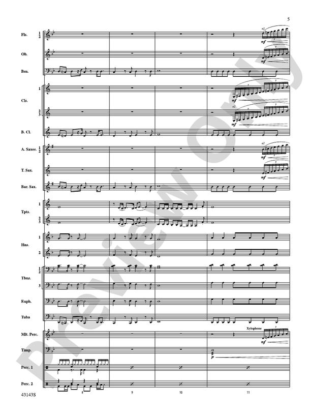 Rocky on Broadway - Concert Band Conductor Score & Parts (Digital Download)