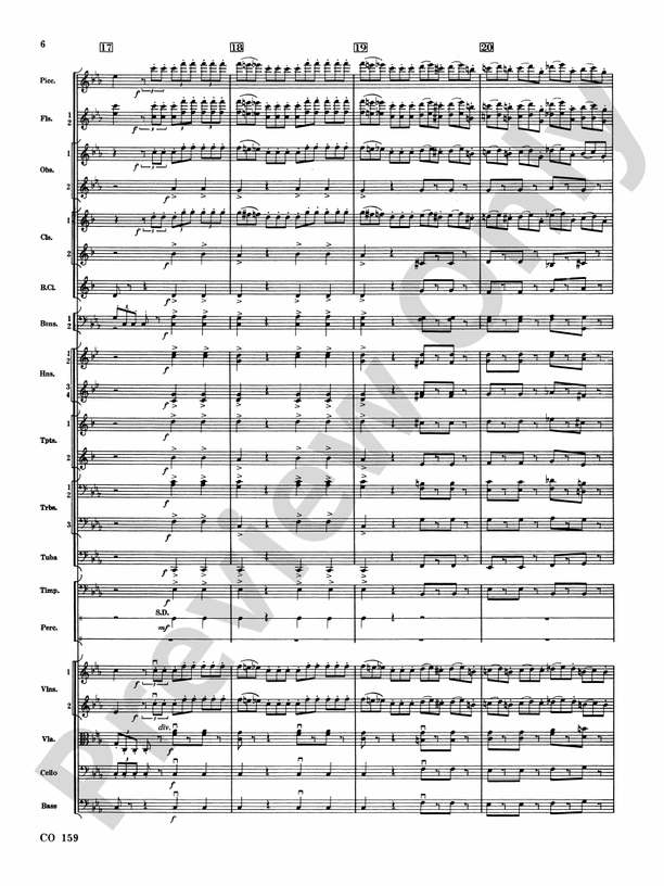 Ballet Music from Aïda – Full Orchestra Conductor Score & Parts (Digital Download)