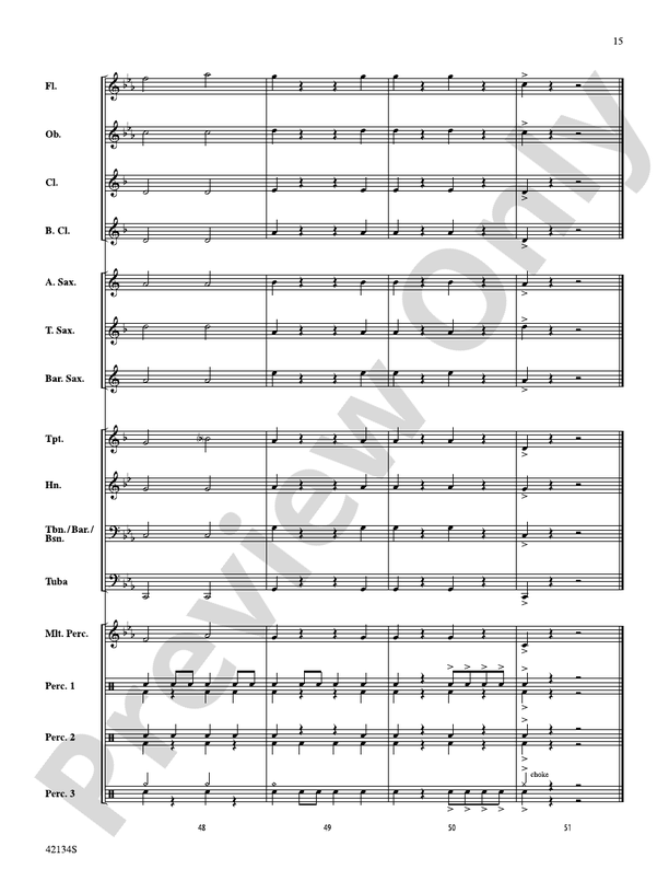 Warp Speed - Concert Band Conductor Score & Parts (Digital Download)