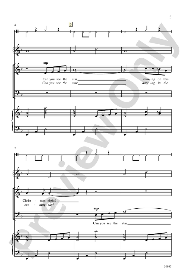 Can You See the Star? – SAB Choral Octavo (Digital Download)