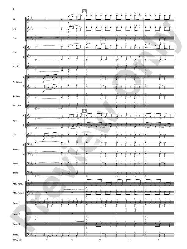 In a Christmas Mood - Concert Band Conductor Score & Parts (Digital Download)