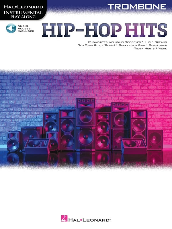 Hip-Hop Hits - Trombone/Audio Access Online Hal Leonard 328214
