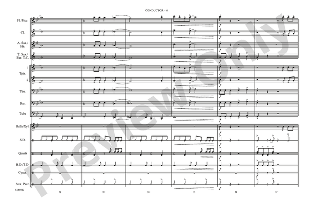 Monster Mash – Marching Band Conductor Score & Parts (Digital Download)