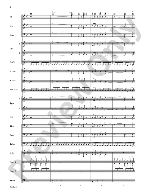 VAN HALEN HITS/PYB - Concert Band Conductor Score & Parts (Digital Download)
