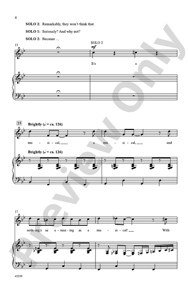 A Musical - SATB Choral Octavo (Digital Download)
