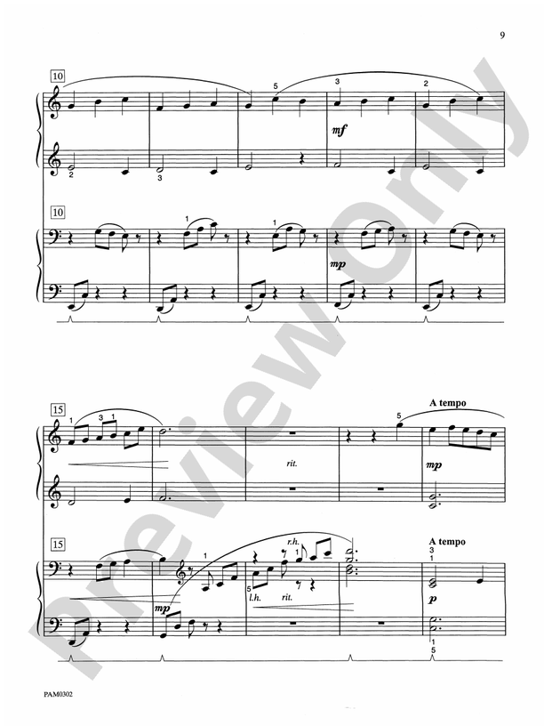 Miniature Concerto - 2 Pianos, 4 Hands (Digital Download)