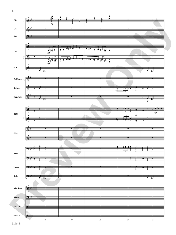 Scenes from The Nutcracker - Concert Band Conductor Score & Parts (Digital Download)
