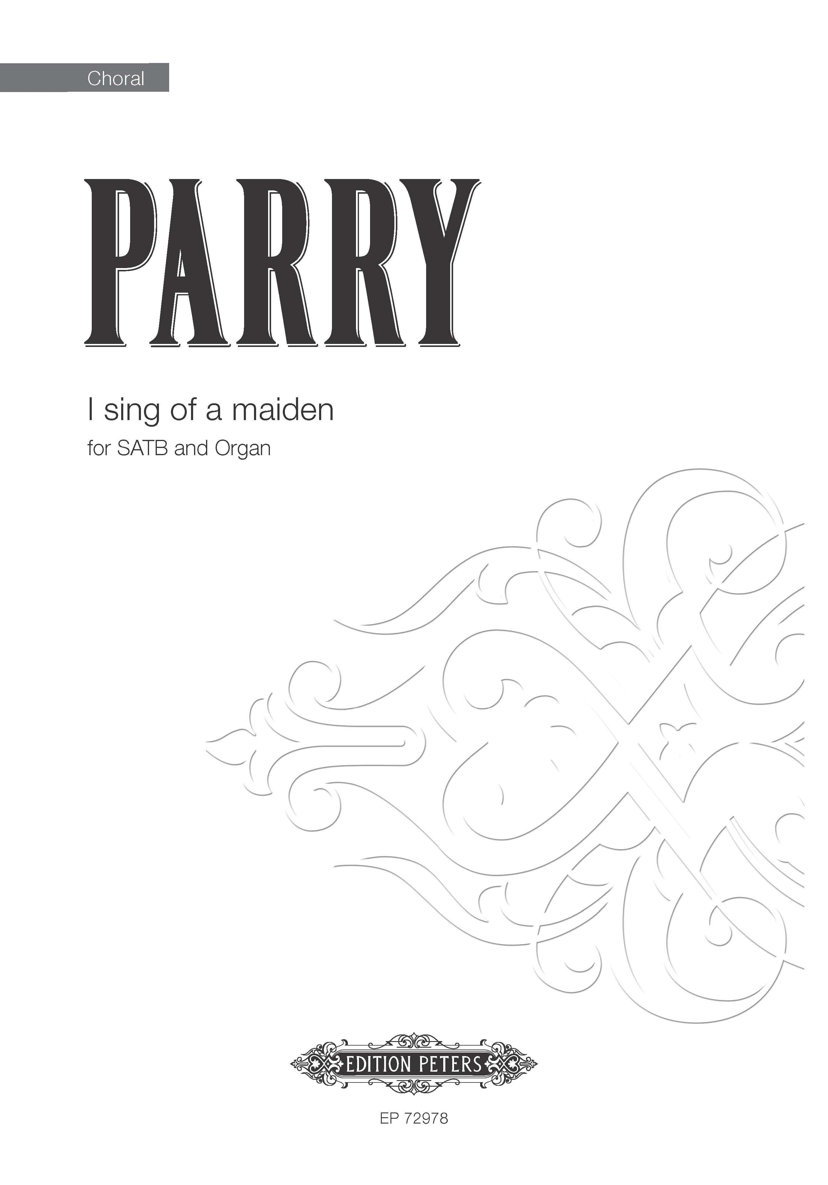 I Sing Of A Maiden - Organ/SATB Choral Octavo (Digital Download)