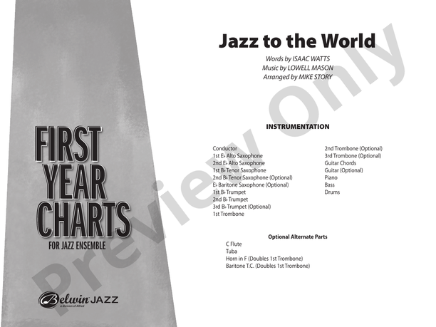 Jazz to the World - Jazz Ensemble Conductor Score & Parts (Digital Download)