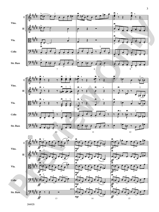 Rockin' It! – String Orchestra Conductor Score & Parts (Digital Download)