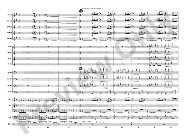 Channel One Suite (Grade 4) - Jazz Ensemble Conductor Score & Parts (Digital Download)