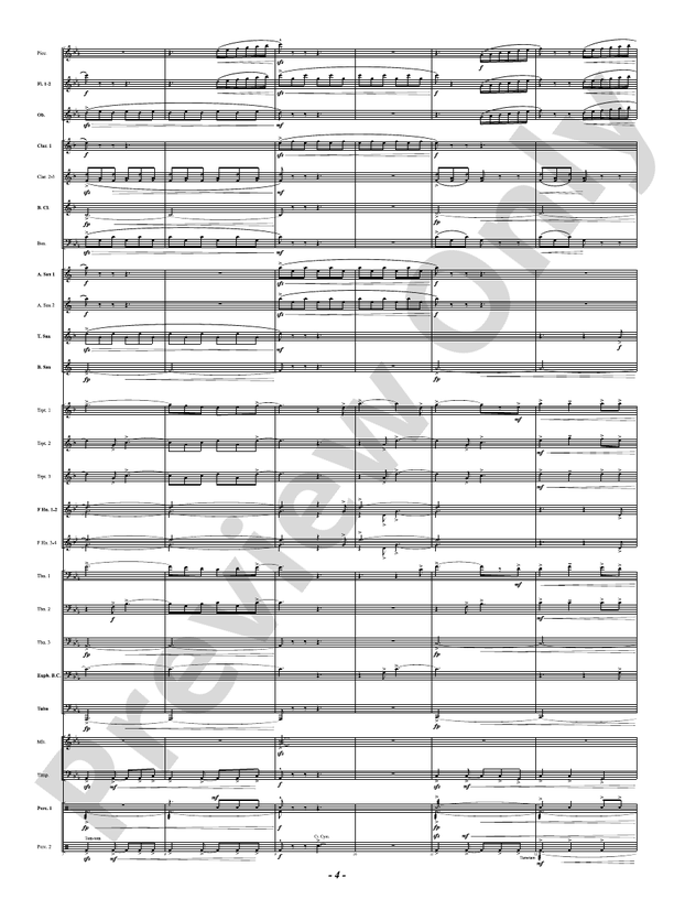 To Sail Uncharted Waters - Concert Band Conductor Score & Parts(Digital Download)