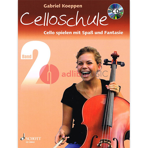 CELLO TUTOR CELLO SCHULE VOL 2 BOOK/CD CPLTE - KOEPPEN - CELLO - SCHOTT