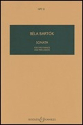 Sonata for Two Pianos and Percussion - Bela Bartok - Boosey & Hawkes Study Score Score
