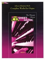 Bach: Complete Works for Organ - Johann Sebastian Bach - Electronic Organ|Organ CD Sheet Music CD-ROM