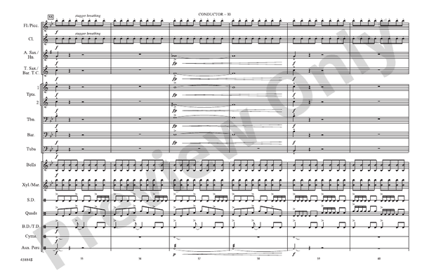 Godzilla, Part 2 – Marching Band Conductor Score & Parts (Digital Download)