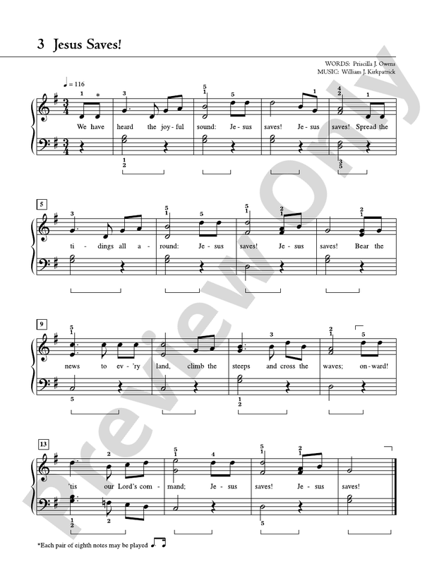 The Piano Student's Hymnal: 30 Hymns - Piano (Digital Download)