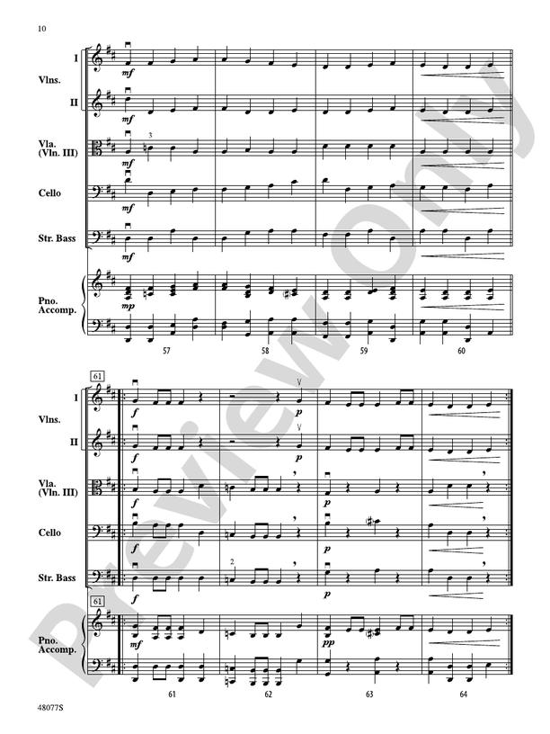 A Beethoven Celebration - String Orchestra Conductor Score & Parts (Digital Download)