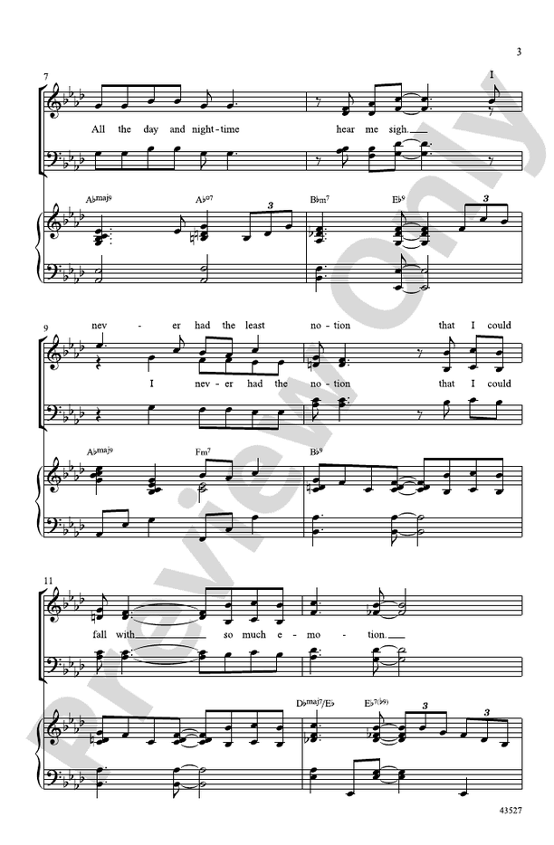 I've Got a Crush on You – SATB Choral Octavo (Digital Download)