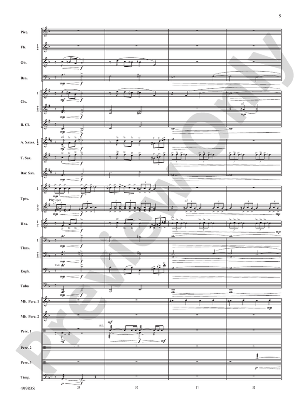 An Ancient World - Concert Band Conductor Score & Parts (Digital Download)