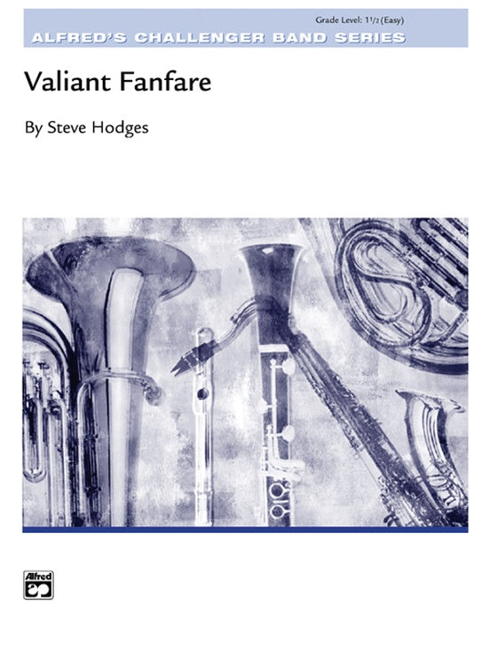 Valiant Fanfare - Concert Band Conductor Score & Parts (Digital Download)