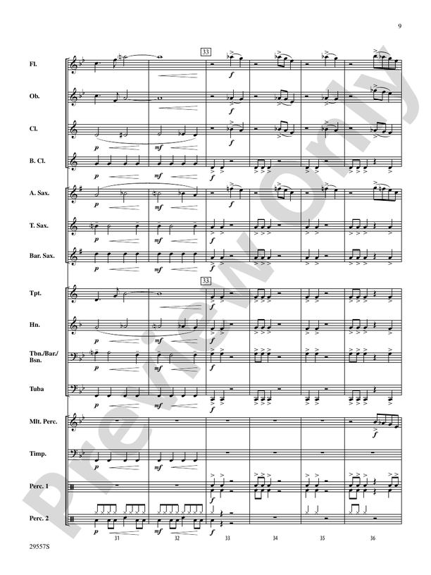 Spy Games - Concert Band Conductor Score & Parts (Digital Download)