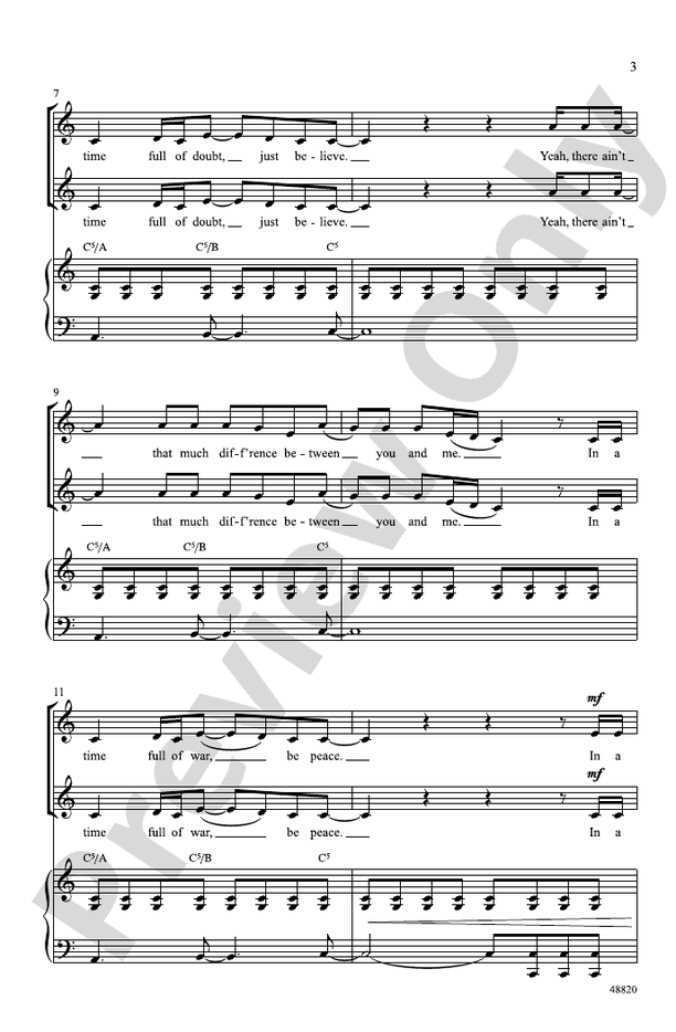 Be a Light – 2-Part Choral Octavo (Digital Download)