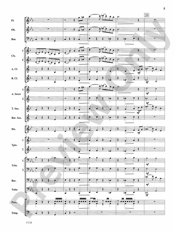 Knights of Dunvegan - Concert Band Conductor Score & Parts (Digital Download)