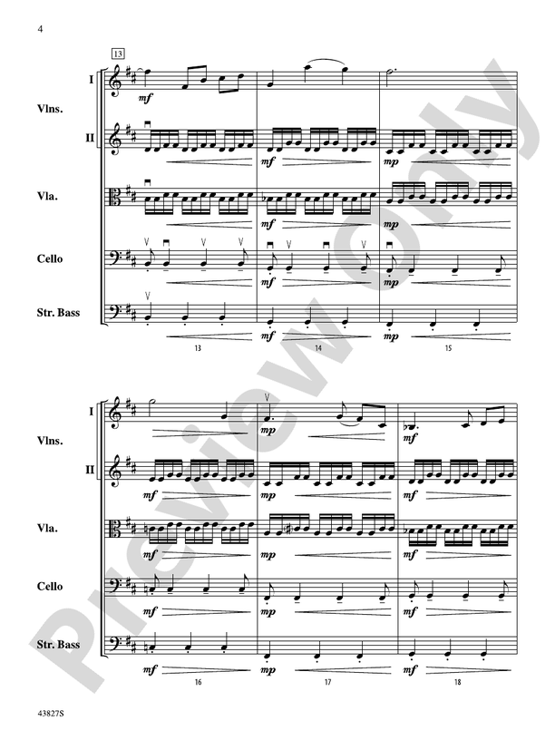 City of Steel – String Orchestra Conductor Score & Parts (Digital Download)