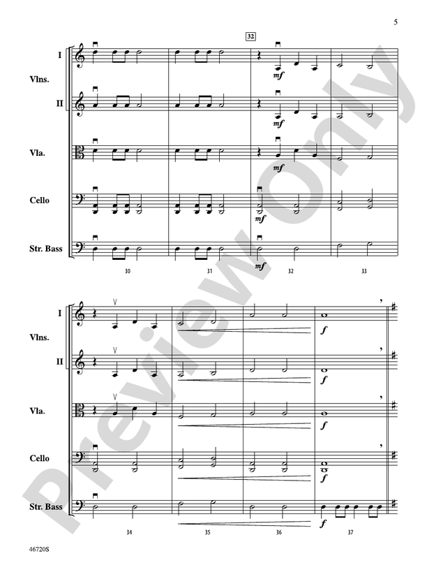 Coronation of the Queen - String Orchestra Conductor Score & Parts (Digital Download)